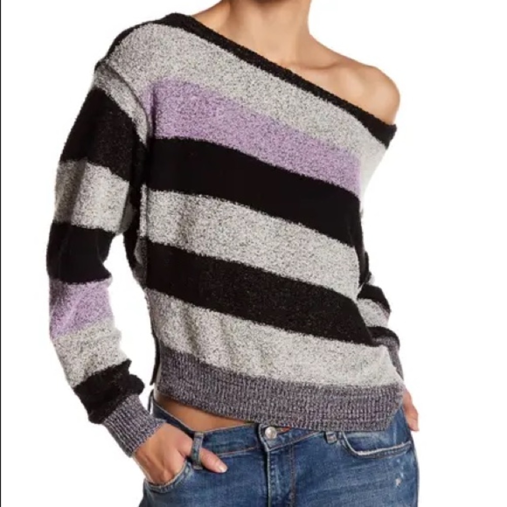 Free People Candyland Pullover Sweater